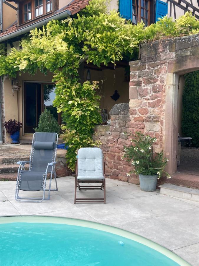 Le Grenier - Piscine Et Spa Marlenheim Eksteriør billede